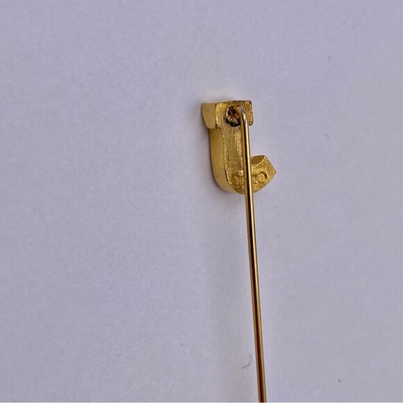TRIFARI Vintage J Initial Letter Stick Pin - Picture 6 of 8